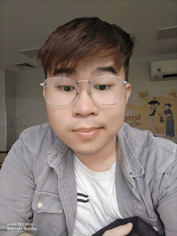 Ảnh selfie Vivo S1 Pro