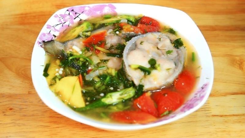 Cách nấu canh chua cá bớp ngon, không bị tanh tại nhà