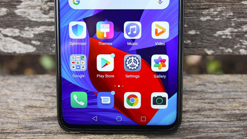 Viền dưới của Huawei Nova 5T