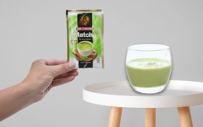 Trà sữa Aik Cheong TehTarik vị Matcha