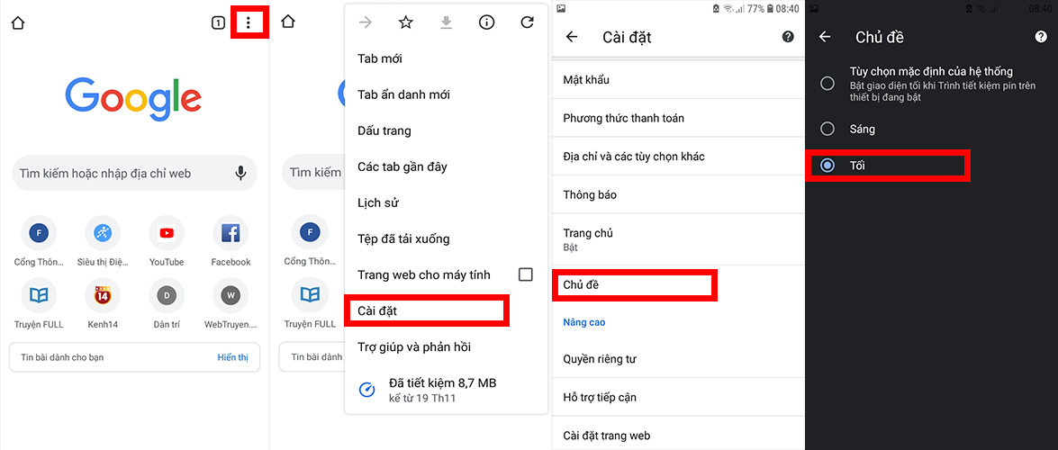 20 mẹo và thủ thuật cực hay trên Google Chrome (Android) bạn nên biết