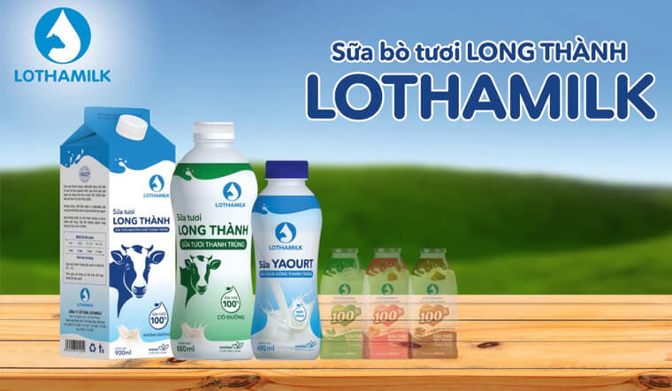 Lothamilk - Sữa Long Thành trứ danh, thơm ngon béo ngậy