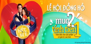 Cơ hội sở hữu đồng hồ nữ Citizen, mua 2 chỉ tính tiền 1