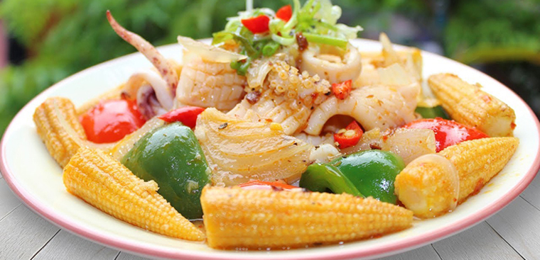 3 cách làm món mực xào với rau củ