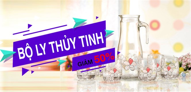 Sắm ngay bộ ly bia rượu tiếp khách ngày Tết, đang giảm giá đến 50%