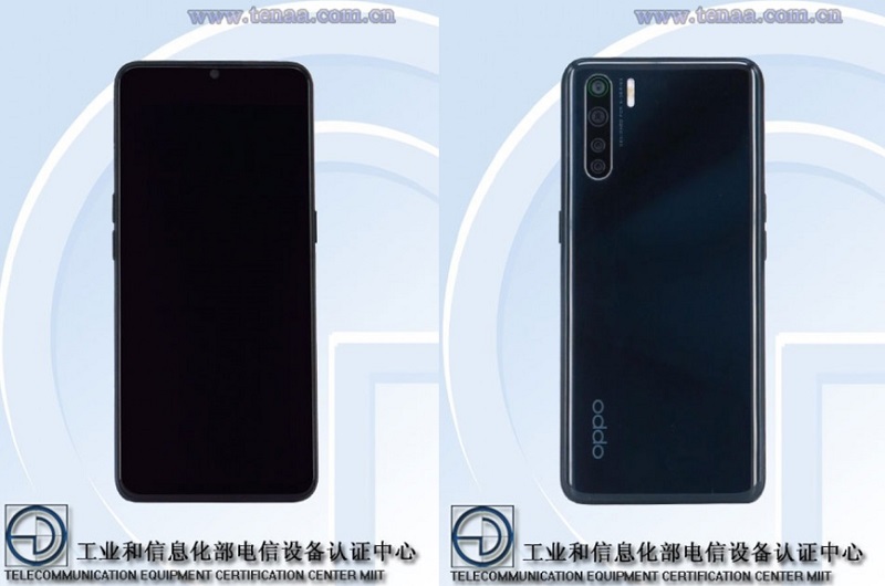 OPPO Reno3 rò rỉ hình ảnh và thông số cấu hình trên TENAA: Cụm 4 camera 48 MP, cảm biến vân tay dưới màn hình, pin 3.935 mAh