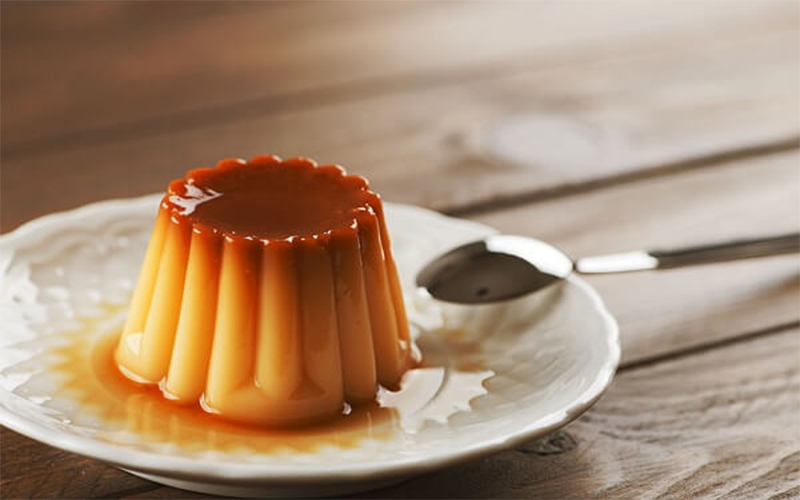 How to make caramel flan according to the restaurant recipe