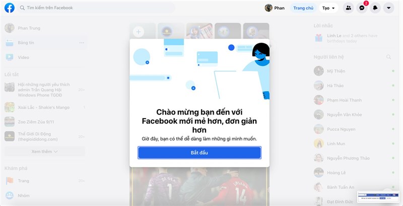 Cách Trải Nghiệm Giao Diện Mới Facebook: Đẹp, Gọn Gàng, Lạ Mà Quen