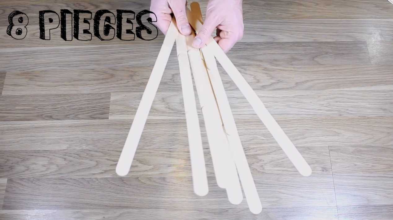 connect 3 popsicle sticks