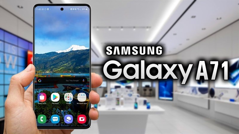 Samsung Galaxy A71 lộ ảnh render với thiết kế ấn tượng, đẹp như Galaxy Note 10