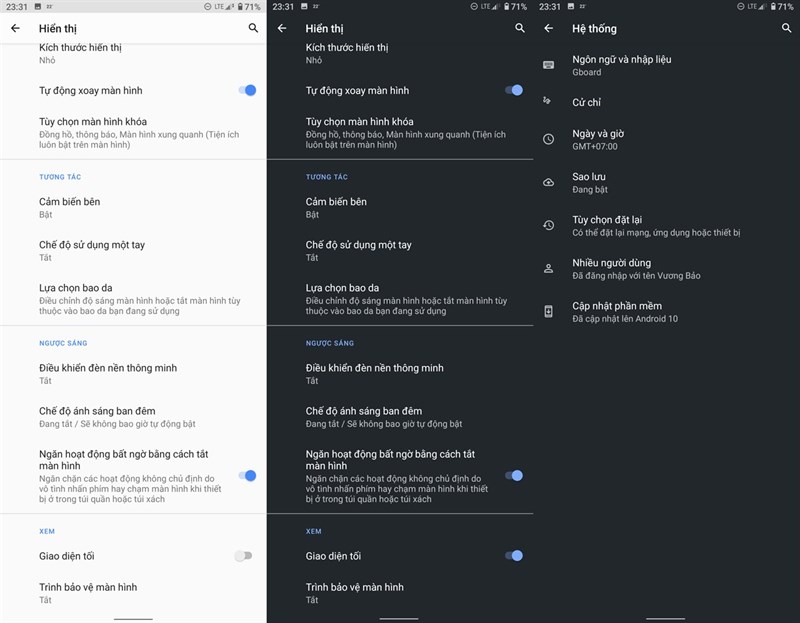 Sony Xperia 1 tại Việt Nam được cập nhật Android 10, có thêm tùy chọn chế độ tối Sony Xperia 1 tại Việt Nam được cập nhật Android 10, có thêm tùy chọn chế độ tối