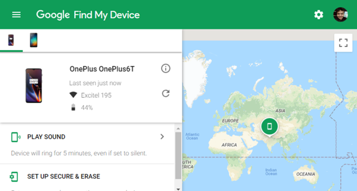 Google’s Find My Device