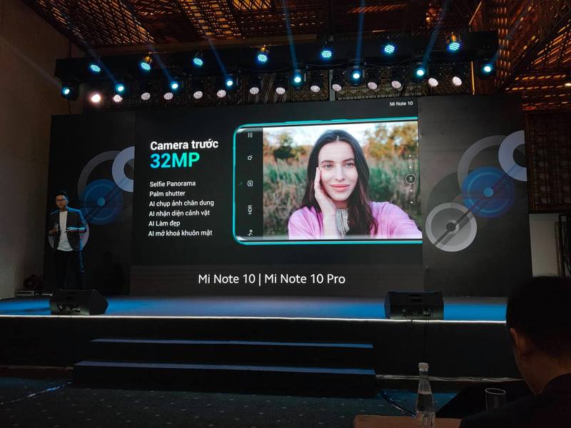 Sự kiện ra mắt Xiaomi Mi Note 10 tại Việt Nam