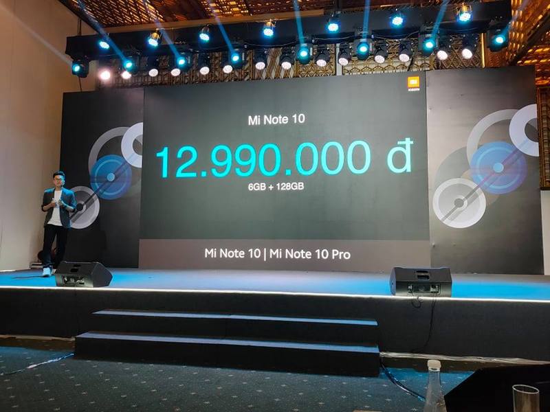 Sự kiện ra mắt Xiaomi Mi Note 10 tại Việt Nam