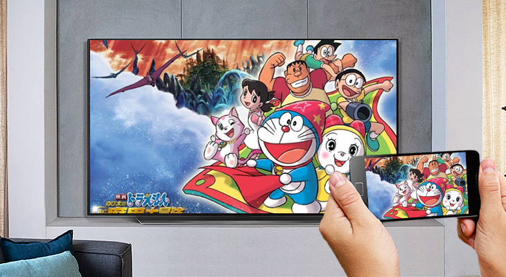 8 lý do nên mua tivi OLED LG mùa Tết 2022 cho gia đình bạn > Tính năng AirPlay 2 và Screen Mirroring