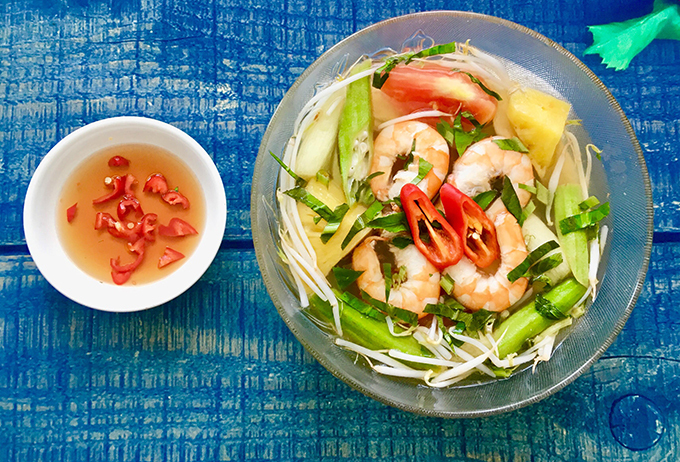 Bước 3 Thành phẩm Canh chua tôm