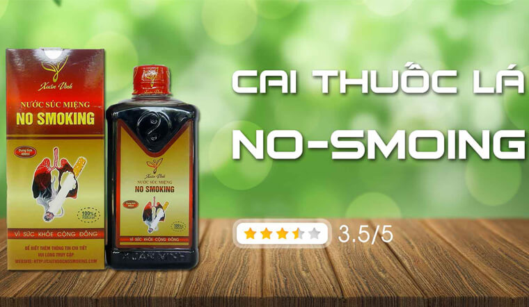 Tìm hiểu về nước súc miệng cai thuốc lá