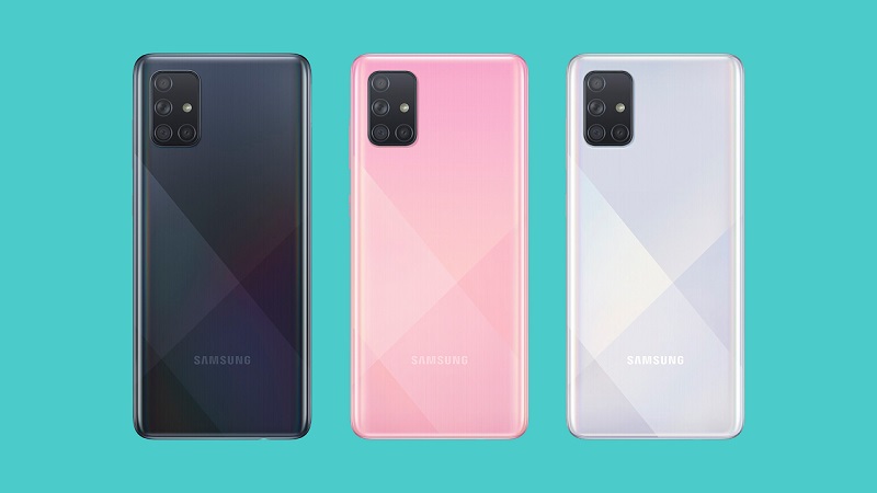 Samsung Galaxy A71 ra mắt: Màn hình đục lỗ như Note 10, 4 camera 64MP