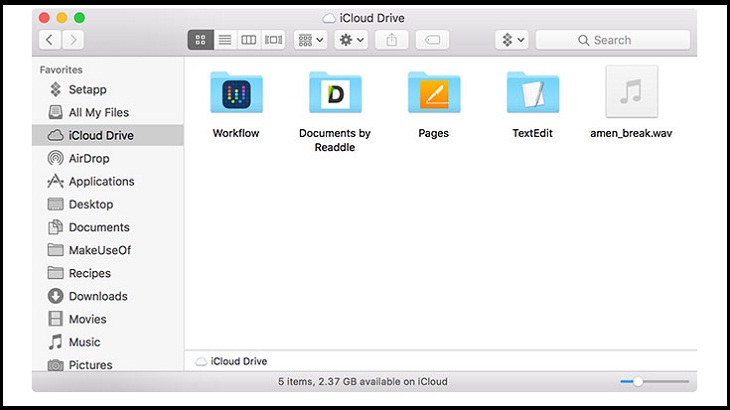 Cách hoạt động của iCloud Drive