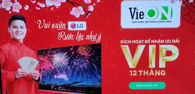 Cách kích hoạt gói khuyến mãi VieOn trên smart tivi LG