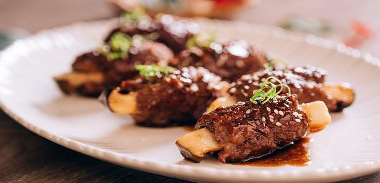 Bò cuộn nấm