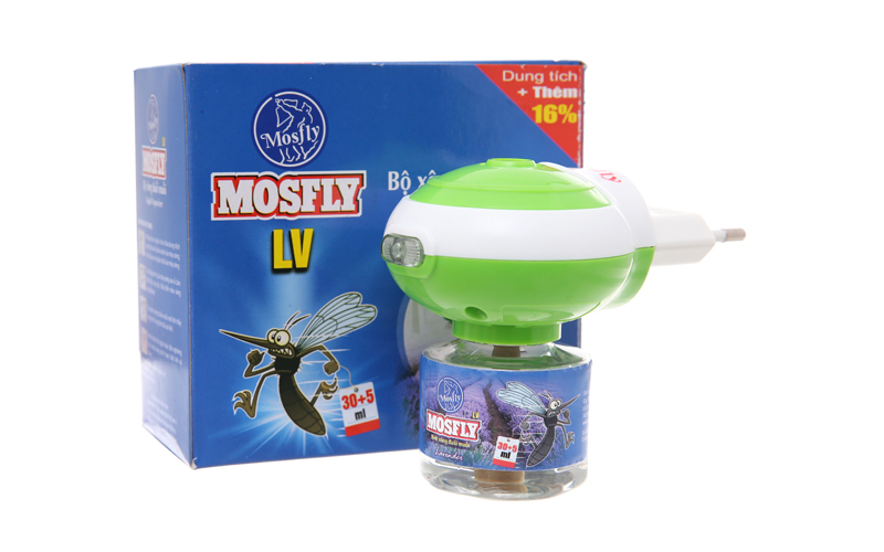 Chẳng cần bình xịt muỗi mà muỗi vẫn bay hết với bộ xông đuổi muỗi Mosfly LV 