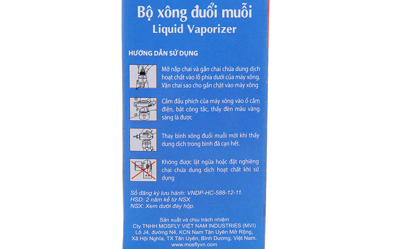 Chẳng cần bình xịt muỗi mà muỗi vẫn bay hết với bộ xông đuổi muỗi Mosfly LV 