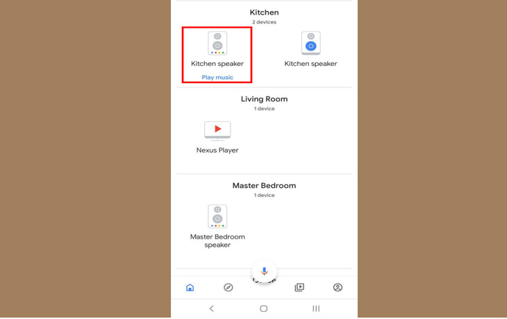 Google Home có thể giúp bạn cai nghiện smartphone và ngủ ngon hơn > Bước 1: Nhấn vào thiết bị mà bạn muốn thiết lập