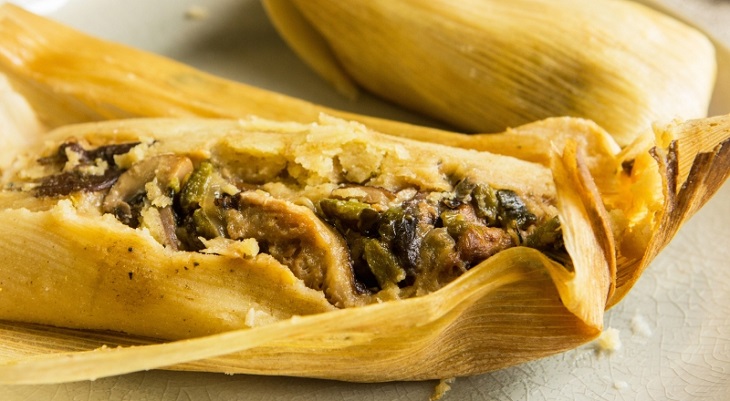 Nh&acirc;n b&aacute;nh Tamales rất đa dạng