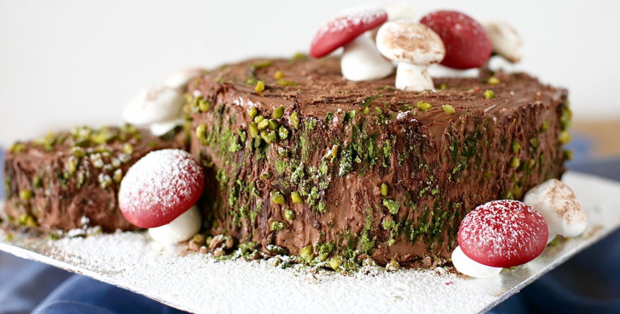 B&ucirc;che de No&euml;l - b&aacute;nh kh&uacute;c c&acirc;y