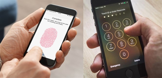 Nên khóa điện thoại bằng mã PIN hay dùng cảm biến vân tay?
