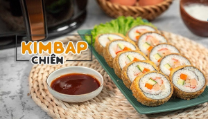 Cách làm kimbap chiên giòn ngon kiểu Hàn Quốc