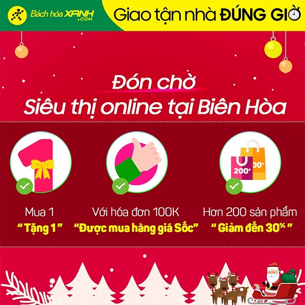 Bách hóa XANH mở bán online tại Biên Hòa: Mua gạo, thịt… online, giao hàng tận nhà, quá tiện lợi Bách hóa XANH mở bán online tại Biên Hòa: Mua gạo, thịt… online, giao hàng tận nhà, quá tiện lợi