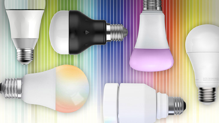 Cách thay đổi màu bóng đèn trong nhà bằng loa thông minh Google Home > Bóng đèn hỗ trợ Google Home