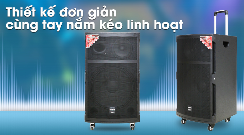Thiết kế Loa kéo Karaoke Mobell K1501 Thiết kế Loa kéo Karaoke Mobell K1501