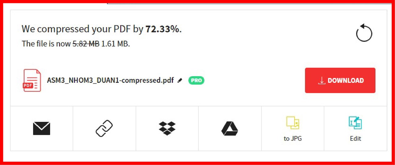 Cách nén và giải nén file RAR, ZIP, PDF đơn giản, nhanh chóng nhất > Sau khi nén thành công, bạn hãy download về nhé