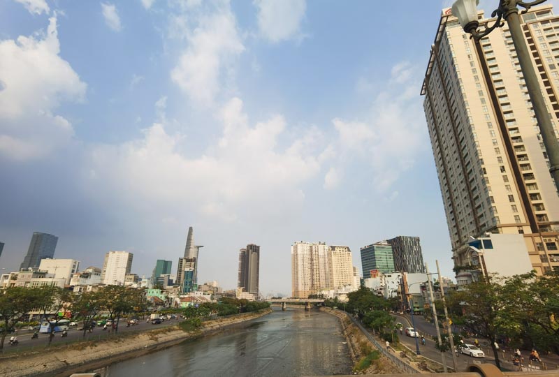 Ảnh chụp góc rộng trên Huawei Mate 30 Pro.