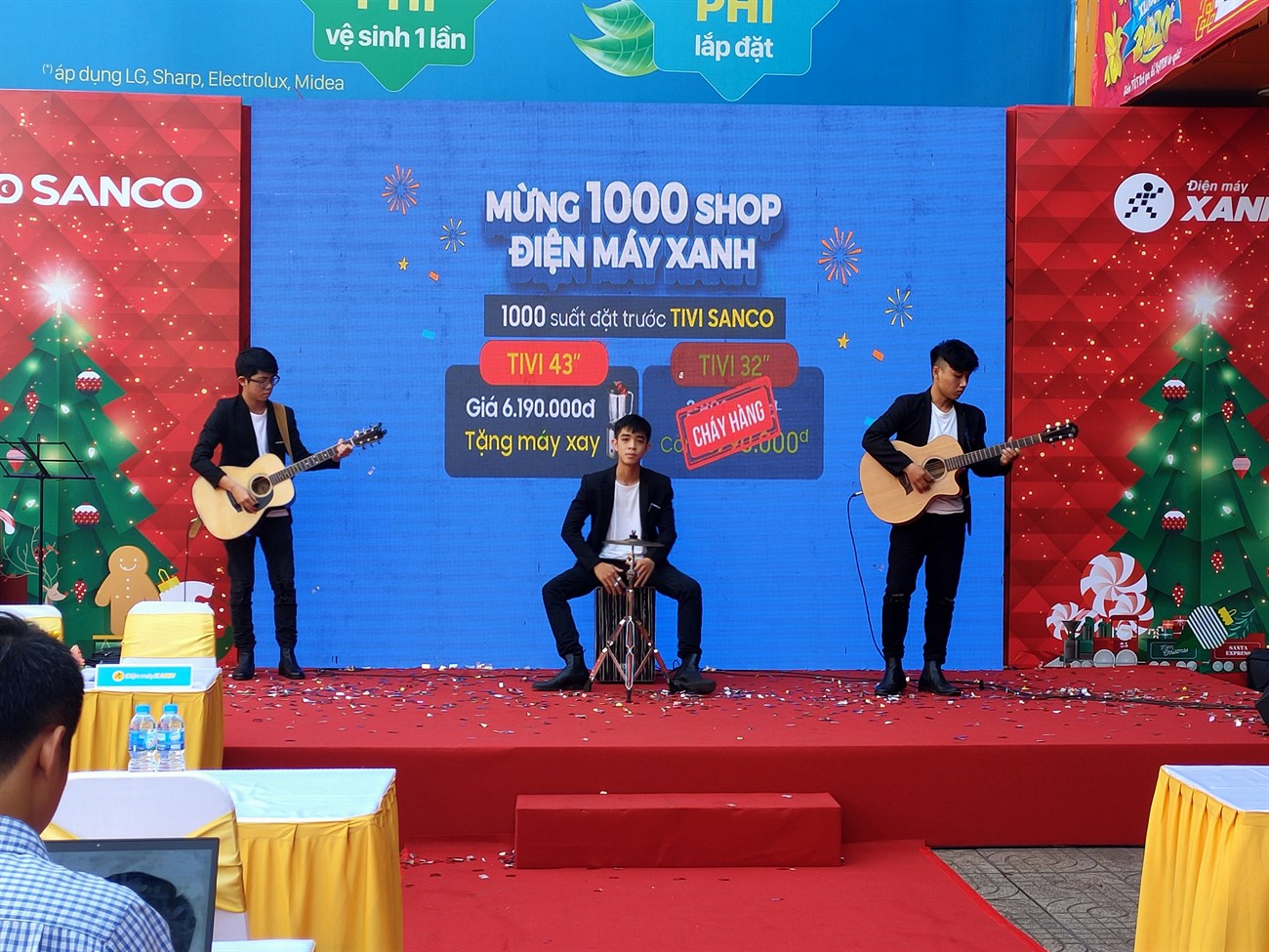 Điện máy XANH hợp tác kinh doanh với Tivi Sanco