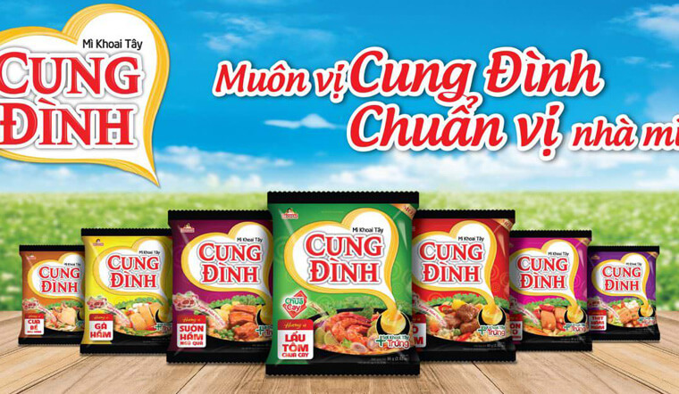Các loại mì Cung Đình ngon được người dùng ưa thích