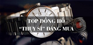 Top đồng hồ Thụy Sĩ - "Swiss made" không thể bỏ qua trong mùa giáng sinh này