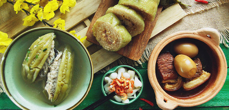 Southern New Year's Day tray