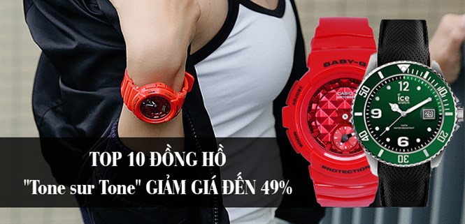 Top 10 đồng hồ "tone sur tone" đáng sắm cho mùa Noel - giảm sốc đến 49%