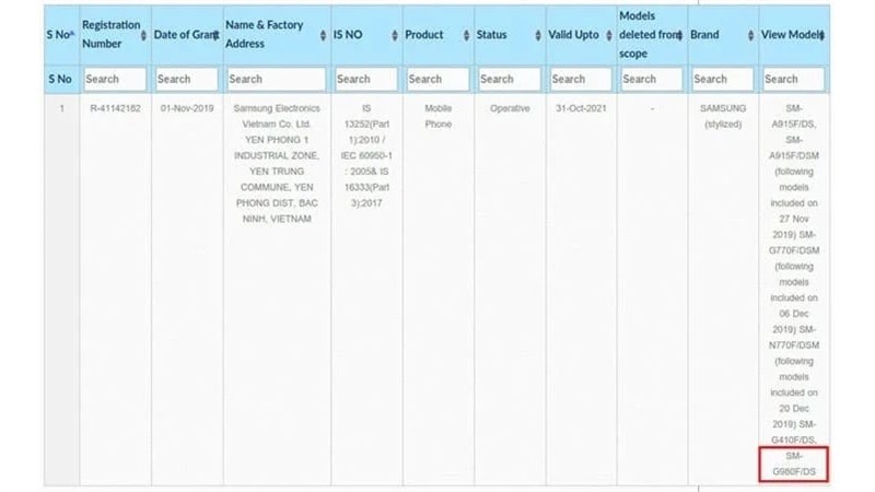 Dù là Galaxy S11 hay Galaxy S20 thì nó cũng sắp ra mắt rồi, đây là bằng chứng cho điều đó