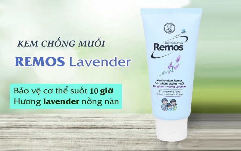 Kem chống muỗi Remos hương Lavender