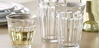 Cách bảo quản ly uống nước bằng thuỷ tinh