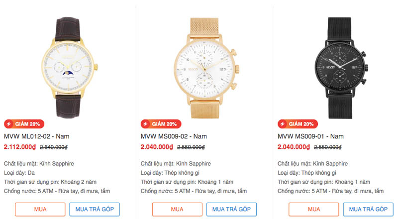 đồng hồ mwv đồng hồ mwv