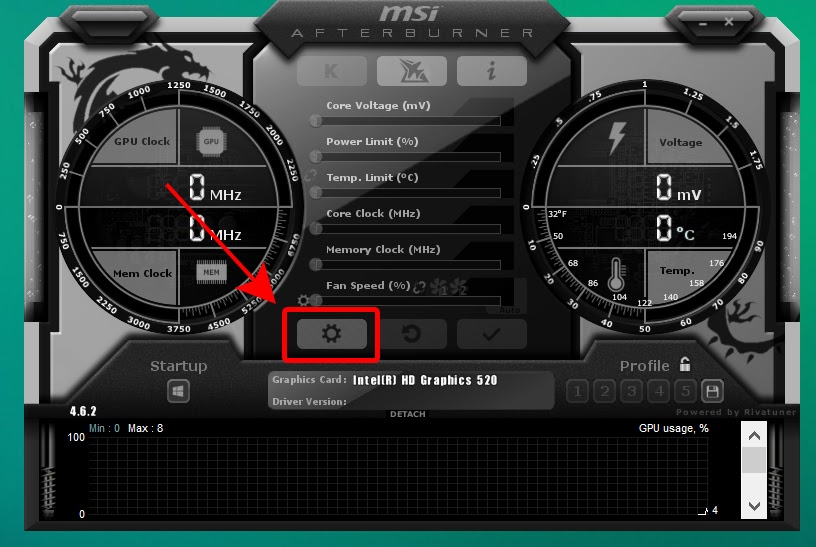 4 cách hiển thị FPS, thông số phần cứng RAM, CPU, GPU khi chơi game > Chọn Settings