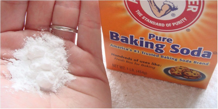 Dùng bột baking soda