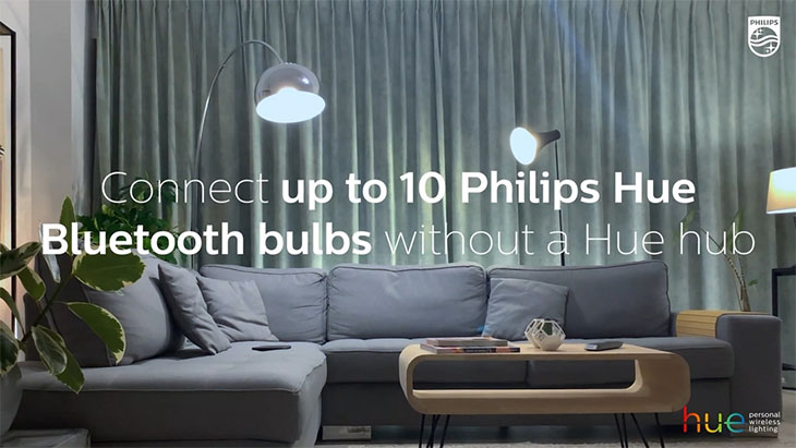 Sử dụng đèn Philips Hue trực tiếp không cần Bridge Hub