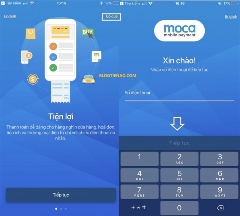 Ví điện tử Moca